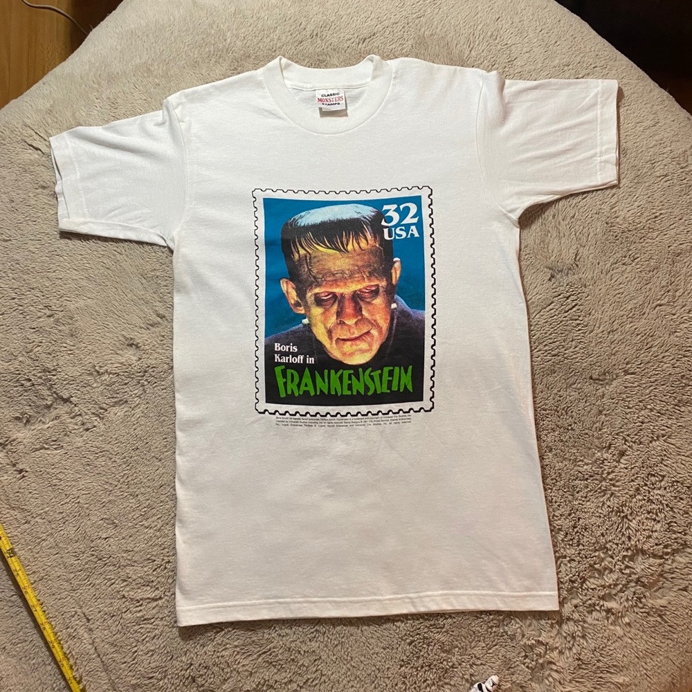 1997 vintage universal studios Frankenstein tee